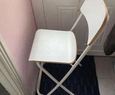 ikea foldable high stool