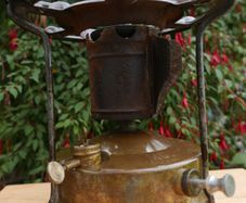 Vintage Original Primus  Brass Camping Paraffin Stove.