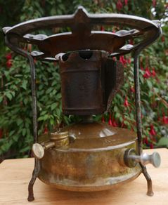 Vintage Original Primus  Brass Camping Paraffin Stove.