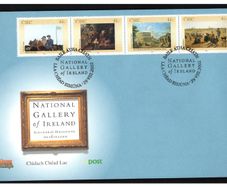 2002 Ireland 140th Anniversary of the National Gallery of Ireland (Issue 1) Commemorative Stamps An Post First Day Cover (FDC)