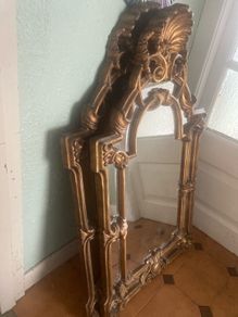 Baroque faux mirrors