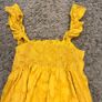 Yellow Floral Dress Image 8