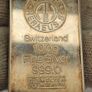 Argor Heraeus SA Switzerland 100 Grams Fine Silver 999.0 Melter Asseyer Image 2