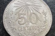1945 mexican 50 centavos