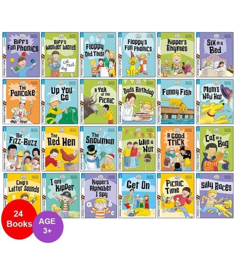 Biff, Chip and Kipper Level Stage 1 First Steps Read with Oxford