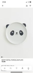 Baby porcelain bowl and plate