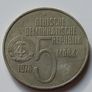 Anti-Apartheid East Germany 5 Mark 1978 DDR Image 2