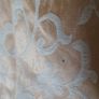 Gold and cream patterned curtains - pencil pleat Image 5