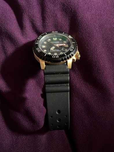 Citizen promaster Diver Stainless Steel Eco-Drive Watch solar powered