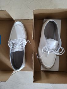 brand new casual leather shoes (extra wide 37EU)