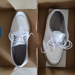 brand new casual leather shoes (extra wide 37EU)