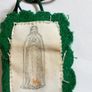 Vintage immaculate  Heart of jesus scapular Image 2