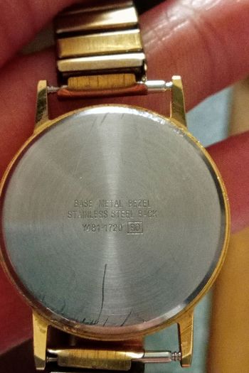 Lorus by Seiko Y481-1720 RO Gold Coin Watch.