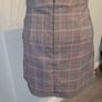 plaid mini skirt size 4 Image 2