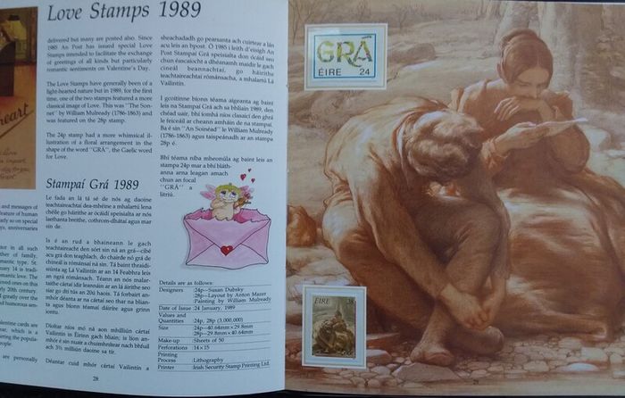 Ireland Mint Stamps : The Irish Stamp Yearbook 1988-89