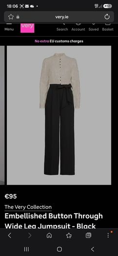 Womans embellished jumpsuit RRP 95suitable for wedding/ special occasion