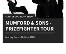 Mumford and sons tickets