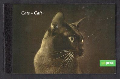 2014 Ireland Cats Commemorative Stamp Booklet Mint Never Hinged (MNH). Hibernian HB202
