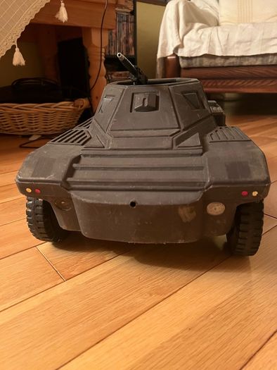 vintage action man armoured car