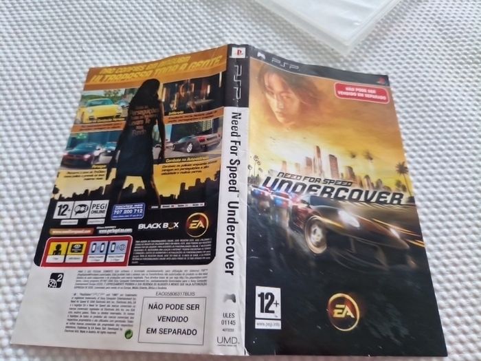 Need for Speed Undercover PSP PlayStation Games Original