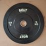 Hit Fitness Squat Stands + Mirafit Spotter Arms + 150kg Olympic Bumper Plates + Olympic Bar & EZ Curl Bar Image 6