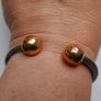 Magnetic therapy bangle - twisted cable design Image 2