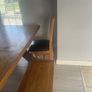 Table and chairs and bench Image 3