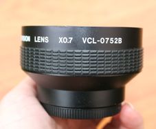 Sony VCL-0752B Wide Conversion Lens X0.7X with 52mm thread AUX