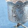 Miniature 19th century 800 silver chalice Image 10
