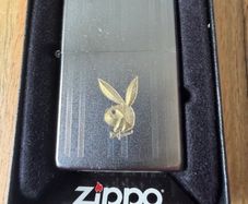 Zippo collectible Playboy Bunny logo