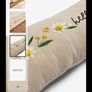 Brand New Hello Spring floral Daisy Draught Excluder OPEN TO REASONABLE OFFERS. Image 2