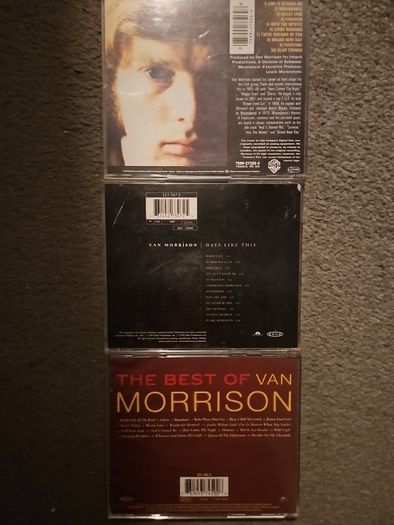 Van Morrison. Collection of 3 Albums: Moondance / Days Like This / The Best of.