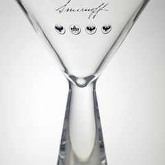 Smirnoff Cocktail / Martini Glasses x6