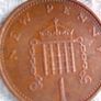 1971 U.K. New Penny plus 1971 Two New Pence. Image 2