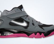 Nike Air Force Max CB 2 Hyperfuse Cool Grey/White-Black-Vivid Pink UK 11/US 12 DEADSTOCK