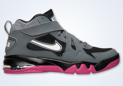 Nike Air Force Max CB 2 Hyperfuse Cool Grey/White-Black-Vivid Pink UK 11/US 12 DEADSTOCK