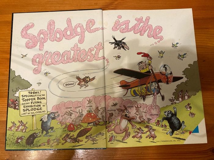 Comic: 'The Topper' annual 1974