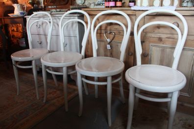 Set of Four Bentwood Chairs