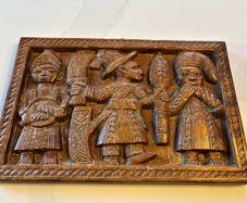 Two Hard-Carved African Wooden Sculptures