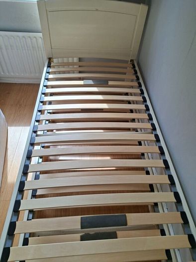 Single bed with guest bed