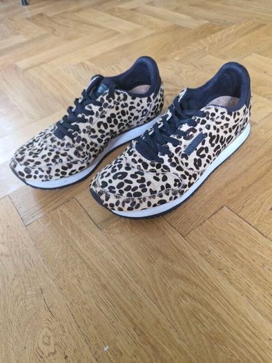 Woden Leopard Pony Trainers