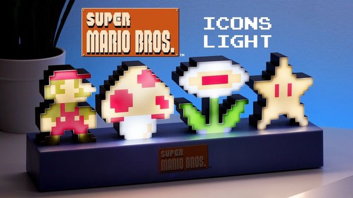 Super Mario Bros Icons Light / Lamp [ BRAND NEW BOXED ] [Collection Or Postage]
