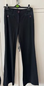Black trousers, size 36 (UK8)