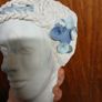 Margaret MacDonald bisque head wall vase Image 4