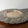 Large Vintage Repousse Metal Charger Image 5