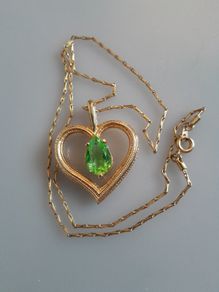 Heart Pendant and Chain