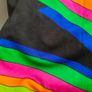 Vintage 60s 70s psychedelic abstract print maxi dress size small postage included Image 9
