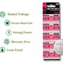 LR626 AG4 SR626SW 377 Alkaline Button Cell Batteries 10 Pack Image 2