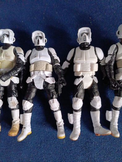 Star Wars Biker Scout Squad!