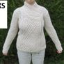 XS, S, L, XL NEW with tags Irish Merino Wool Cardigan Image 9